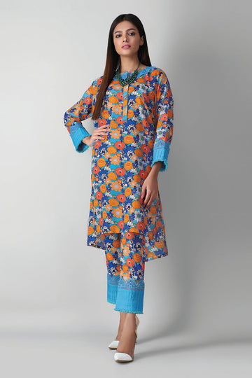 J21328 Blue Khaadi Autumn Collection 2021